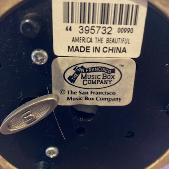 San Francisco Music Box Co. eagle - Picture 4 of 4